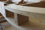 booth frame made. Photo