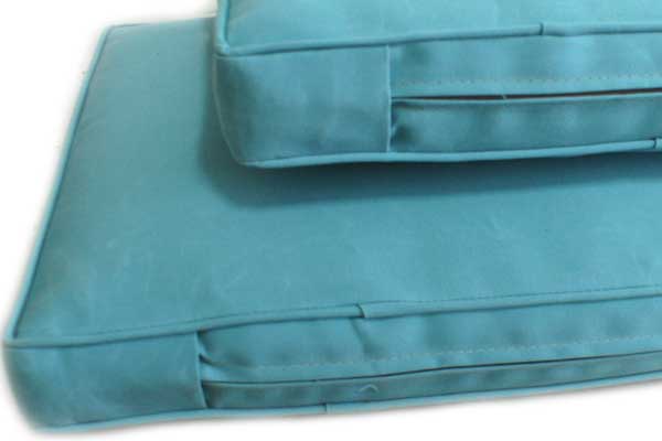 Patio Cushions blue light color