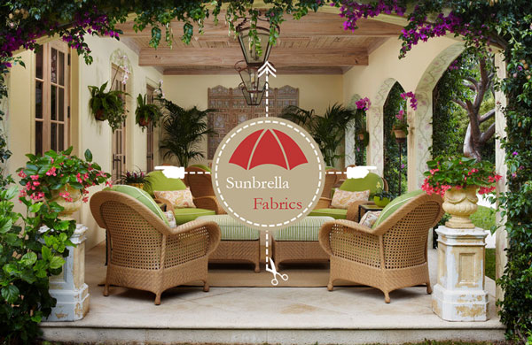 Marina del Rey patio cushions sunbrella fabrics  outdoor upholstery