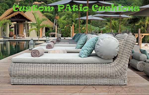 Custom patio cushions replacement