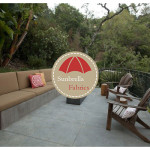 Residential sectional sofa patio cushions outdoor upholstery patio cushions Marina del Rey California